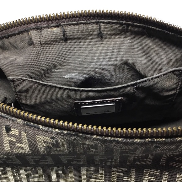 Fendi Monogram Brown Shoulder Bag - Picture 9 of 16